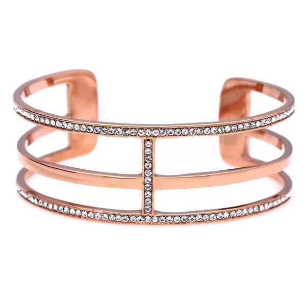 Náramek 7989, růžové zlacení, velikost M SBR.7988M