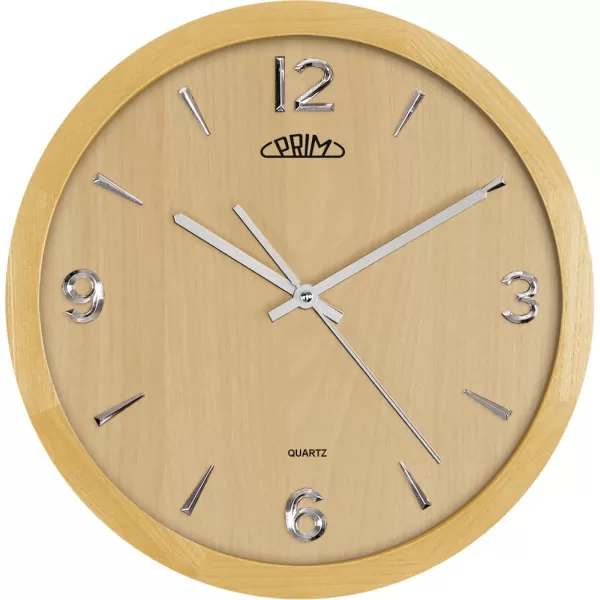 Nástěnné hodiny PRIM Wood Style I E07P.3886.53