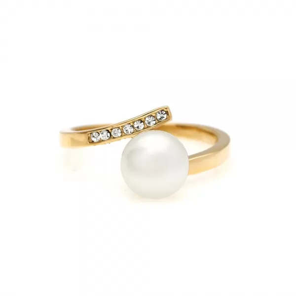 Prstýnek 8011, zlatý, velikost 56 SRI.8011