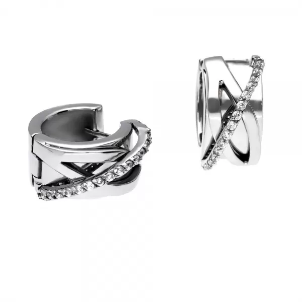 Náušnice 6513, stříbrné SER.6513