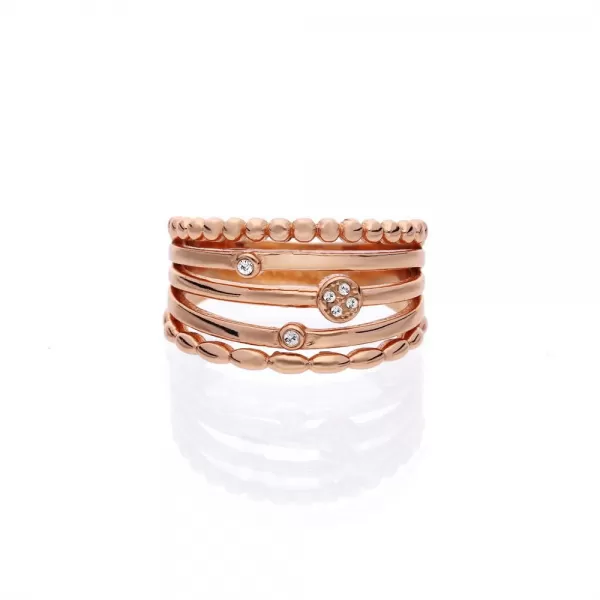 Prstýnek 70027, růžové zlacení, velikost 52 SRI.70027.B