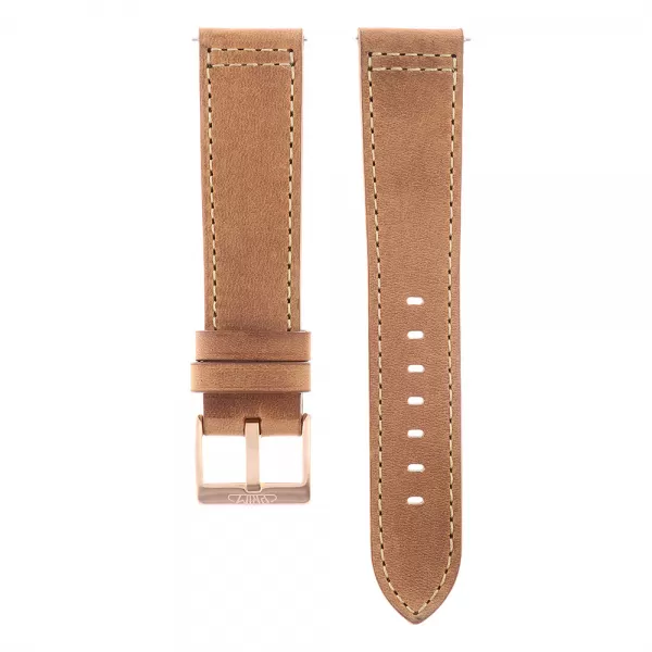 RB.13191 (22 mm) - světle hnědý - PRIM Pilot Dual Time RB.13191.2220.5151.XL.A.R.P