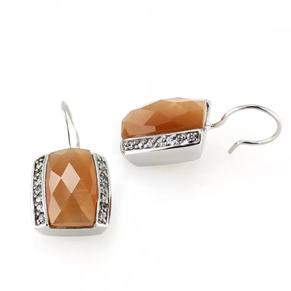 Náušnice 5649, stříbrné SER.5649