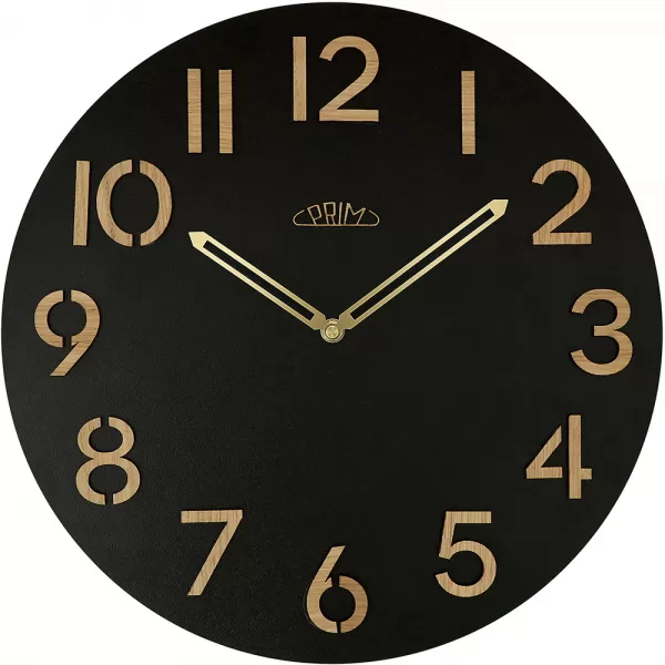 Nástěnné hodiny PRIM Combined Veneer E07P.4246.9051