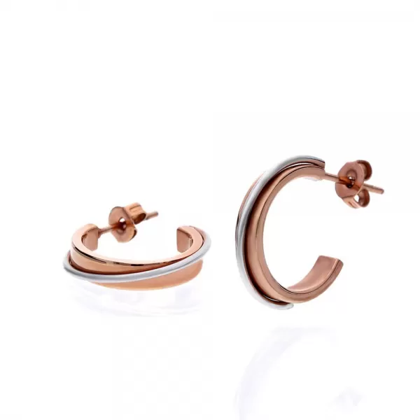 Náušnice 70020, bicolor SER.70020.A