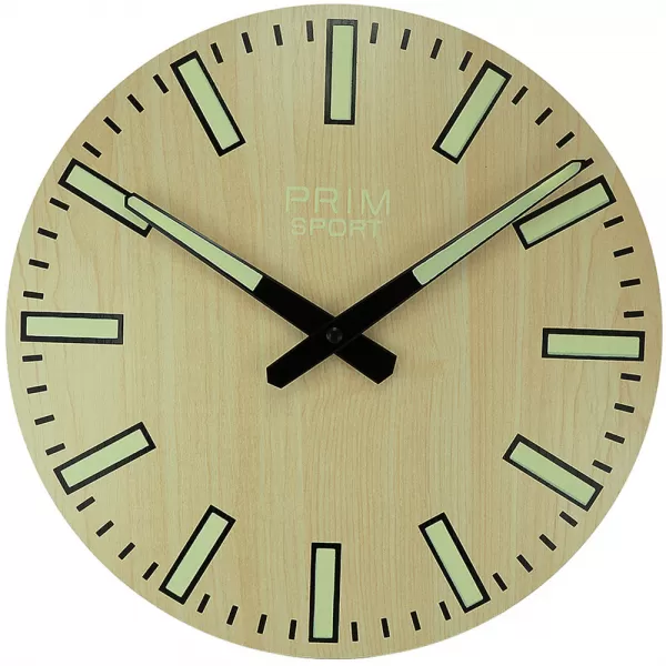 Nástěnné hodiny PRIM Luminescent Sport I E01P.4130.5000