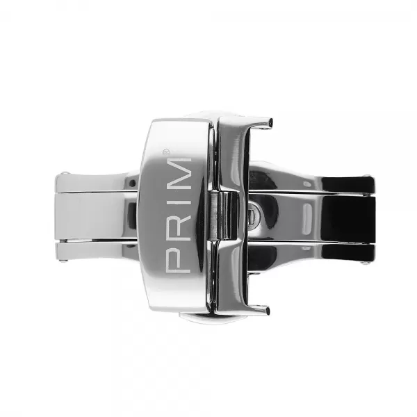 Spona na hodinky – zapínání motýlek s boční pojistkou 22 mm PRIM SILVER SP22.PRIM.70