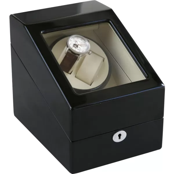 Natahovač 2 ks hodinek s úložným prostorem pro 3 ks 024 Black wood display (5ks)
