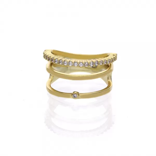 Prstýnek 70030, zlatý, velikost 58 SRI.70030.B