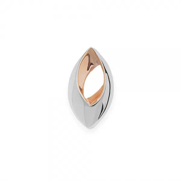 Nerezový přívěsek Susan - stříbrnorůžové barvy