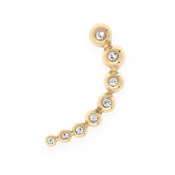 Nerezový přívěsek 70011 - pozlacený