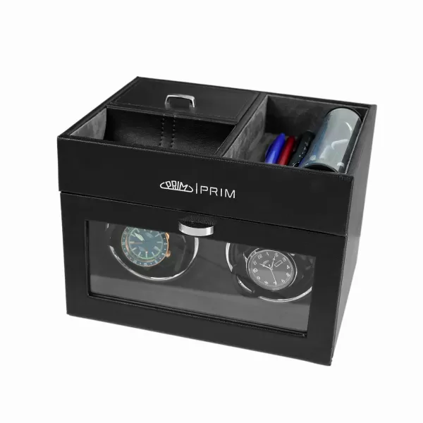 Natahovač na 2 ks hodinek - černý