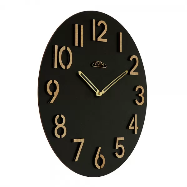 Nástěnné hodiny PRIM Combined Veneer E07P.4246.9051