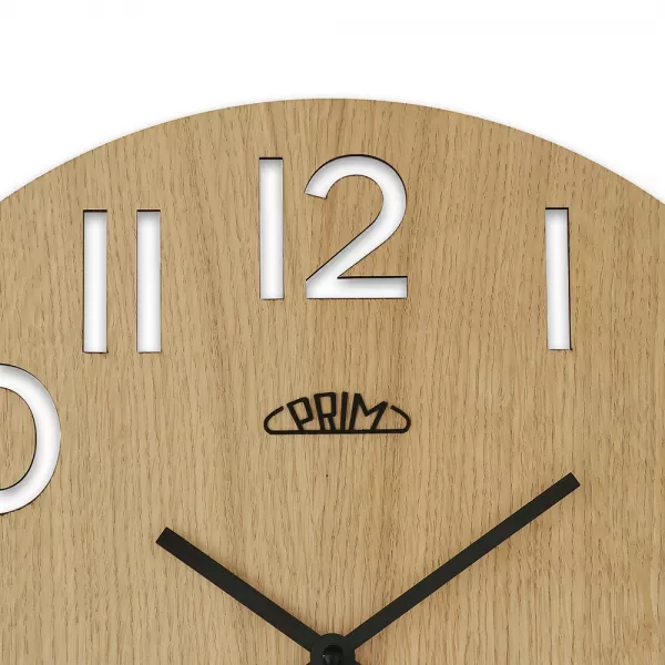 Nástěnné hodiny PRIM Authentic Veneer - B E07P.4242.51