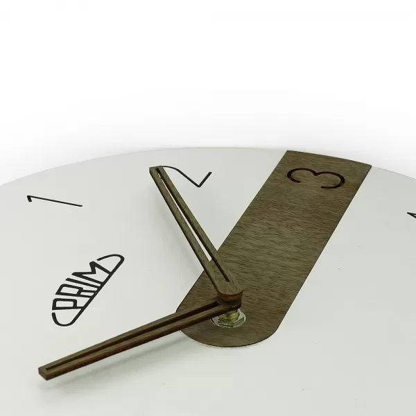 Nástěnné hodiny PRIM Clear Timber E01P.4128.00