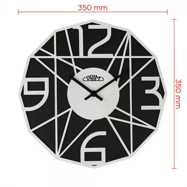 Nástěnné hodiny PRIM Glamorous Design - B E07P.4244.9000